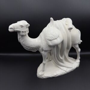 Vtg 1970s Holland Mold Nativity Camel Christmas Ceramic Figurine Standing Glazed